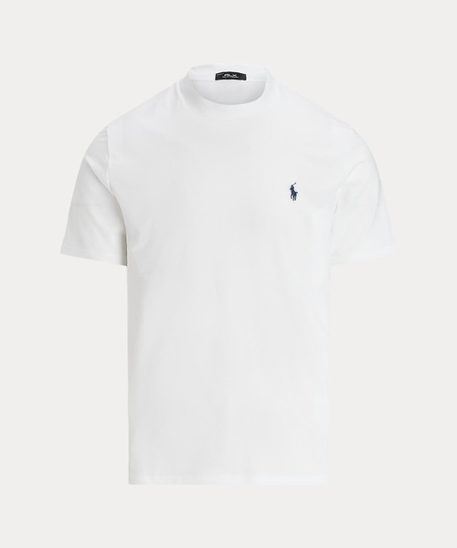 RLX GOLF（アールエルエックスゴルフ）の「テーラード フィット パフォーマンス モックネック（Tシャツ/カットソー・メンズ・ホワイト・L/M/S/XS）」の4枚目の写真