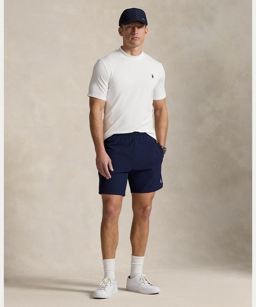 RLX GOLF（アールエルエックスゴルフ）の「テーラード フィット パフォーマンス モックネック（Tシャツ/カットソー・メンズ・ホワイト・L/M/S/XS）」の5枚目の写真