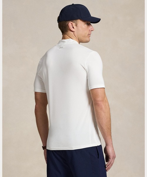 RLX GOLF（アールエルエックスゴルフ）の「テーラード フィット パフォーマンス モックネック（Tシャツ/カットソー・メンズ・ホワイト・L/M/S/XS）」の6枚目の写真