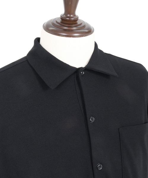 CAMBIO(カンビオ)の「ms5996- カノコプルオーバーシャツLS(シャツ/ブラウス・メンズ・ブラック/ホワイト・M/L/XL)」の21枚目の写真