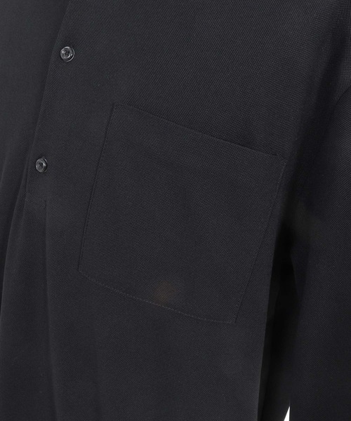 CAMBIO(カンビオ)の「ms5996- カノコプルオーバーシャツLS(シャツ/ブラウス・メンズ・ブラック/ホワイト・M/L/XL)」の22枚目の写真