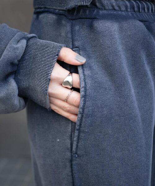 WEGO（ウィゴー）の「WEGO/ダメージスウェットワイドパンツ（スウェットパンツ・レディース・ブルー/ブラック/杢グレー/その他1・FREE）」の22枚目の写真