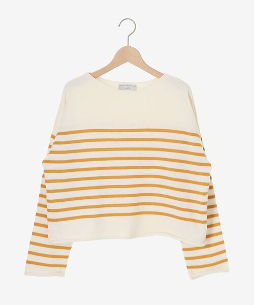 le.coeur blanc（ルクールブラン）の「TRICOTS JEANMARC ボーダーニット（ニット/セーター・レディース・イエロー系その他/ブルー系その他2・38）」の22枚目の写真