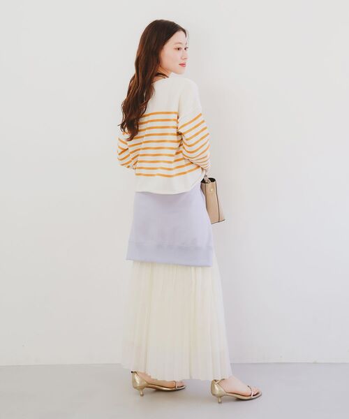 le.coeur blanc（ルクールブラン）の「TRICOTS JEANMARC ボーダーニット（ニット/セーター・レディース・イエロー系その他/ブルー系その他2・38）」の11枚目の写真