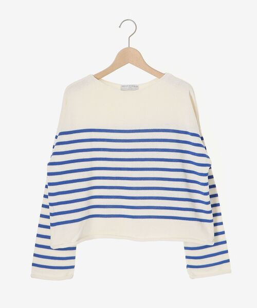 le.coeur blanc（ルクールブラン）の「TRICOTS JEANMARC ボーダーニット（ニット/セーター・レディース・イエロー系その他/ブルー系その他2・38）」の13枚目の写真