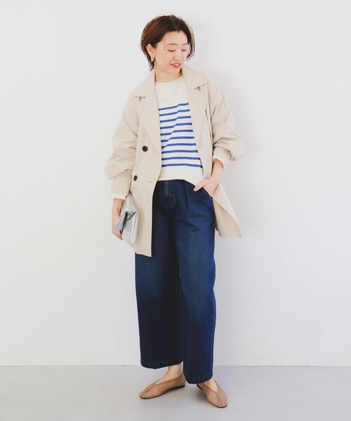 le.coeur blanc（ルクールブラン）の「TRICOTS JEANMARC ボーダーニット（ニット/セーター・レディース・イエロー系その他/ブルー系その他2・38）」の18枚目の写真