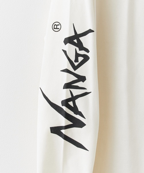 NANGA(ナンガ)の「NANGA/ナンガ ECOHYBRID SLV LOGO L/S TEE ロンT 2026年春夏(Tシャツ/カットソー・メンズ・ブラック/ホワイト/ネイビー・XL/L/M/S)」の5枚目の写真