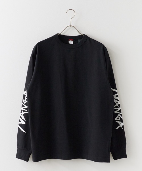 NANGA(ナンガ)の「NANGA/ナンガ ECOHYBRID SLV LOGO L/S TEE ロンT 2026年春夏(Tシャツ/カットソー・メンズ・ブラック/ホワイト/ネイビー・XL/L/M/S)」の15枚目の写真
