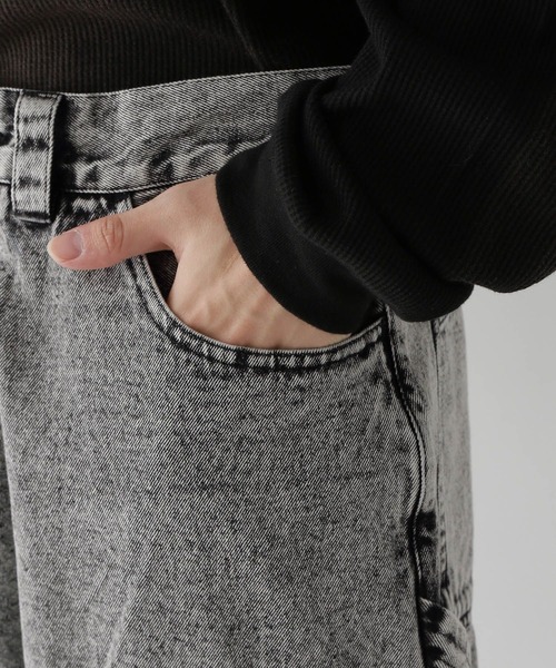 REmastered（リマスタード）の「【REmastered】ヴィンテージライク/ケミカルデニムワイドパンツ【セットアップ対応】（デニムパンツ・メンズ・その他19・MEDIUM/LARGE）」の11枚目の写真