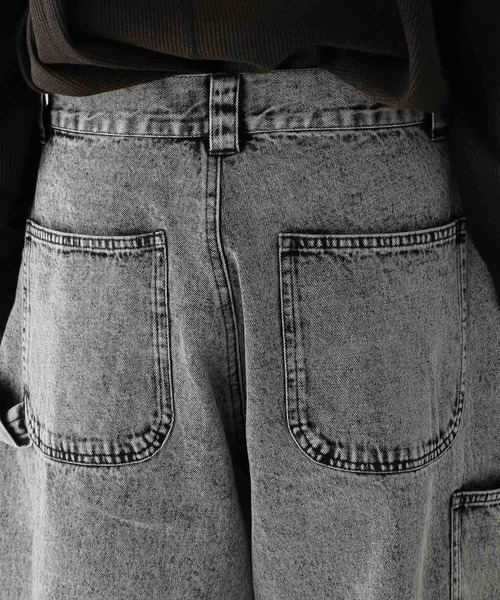 REmastered（リマスタード）の「【REmastered】ヴィンテージライク/ケミカルデニムワイドパンツ【セットアップ対応】（デニムパンツ・メンズ・その他19・MEDIUM/LARGE）」の8枚目の写真