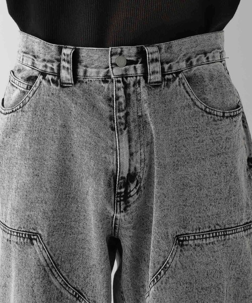 REmastered（リマスタード）の「【REmastered】ヴィンテージライク/ケミカルデニムワイドパンツ【セットアップ対応】（デニムパンツ・メンズ・その他19・MEDIUM/LARGE）」の10枚目の写真