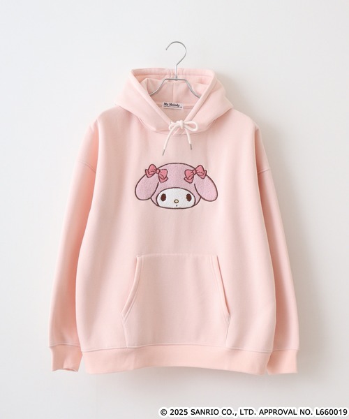 yori パーカー　⭐︎美品⭐︎ ピンク IMARI / イマリ 】 サイドストライプ ジップアップ パーカー / 裏起毛