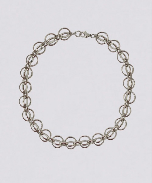 kiehtova（キエトヴァ）の「【kiehtova】OVAL CHAIN NECKLACE/オーバルチェーンネックレス（ネックレス・レディース・シルバー/ゴールド・FREE）」の3枚目の写真