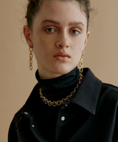 kiehtova（キエトヴァ）の「【kiehtova】OVAL CHAIN NECKLACE/オーバルチェーンネックレス（ネックレス・レディース・シルバー/ゴールド・FREE）」の16枚目の写真