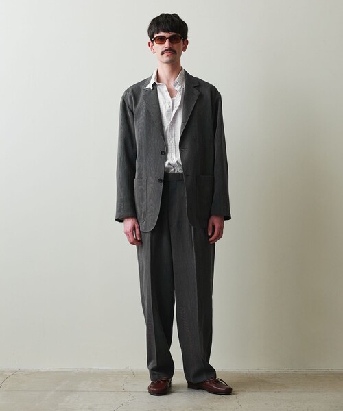 新品 Steven Alan PE/L ブッチャーシングルブレスト3Bジャケット Steven Alan（スティーブンアラン）の「＜Steven Alan＞ PE/L
