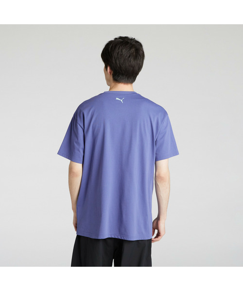 PUMA(プーマ)の「PUMA プーマ メンズ ESS MX リラックス グラフィック 半袖 Tシャツ(Tシャツ/カットソー・メンズ・ホワイト/ブラック/ブルー系その他・MEDIUM/SMALL/X-LARGE/XX-LARGE/LARGE)」の5枚目の写真