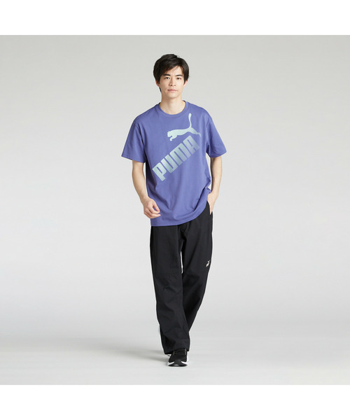 PUMA(プーマ)の「PUMA プーマ メンズ ESS MX リラックス グラフィック 半袖 Tシャツ(Tシャツ/カットソー・メンズ・ホワイト/ブラック/ブルー系その他・MEDIUM/SMALL/X-LARGE/XX-LARGE/LARGE)」の6枚目の写真