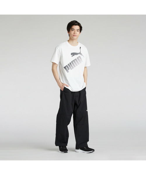 PUMA(プーマ)の「PUMA プーマ メンズ ESS MX リラックス グラフィック 半袖 Tシャツ(Tシャツ/カットソー・メンズ・ホワイト/ブラック/ブルー系その他・MEDIUM/SMALL/X-LARGE/XX-LARGE/LARGE)」の11枚目の写真