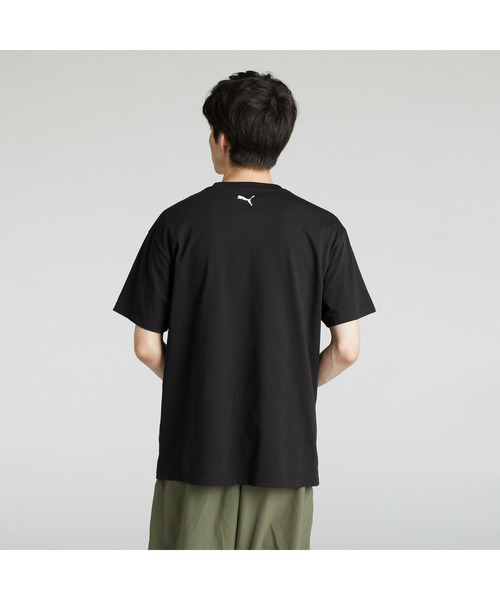 PUMA(プーマ)の「PUMA プーマ メンズ ESS MX リラックス グラフィック 半袖 Tシャツ(Tシャツ/カットソー・メンズ・ホワイト/ブラック/ブルー系その他・MEDIUM/SMALL/X-LARGE/XX-LARGE/LARGE)」の15枚目の写真