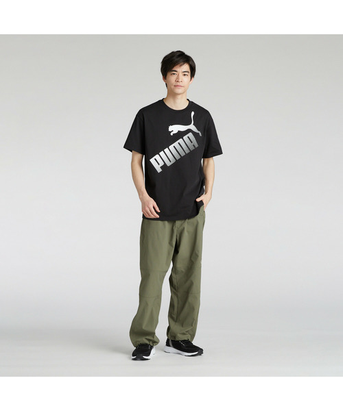 PUMA(プーマ)の「PUMA プーマ メンズ ESS MX リラックス グラフィック 半袖 Tシャツ(Tシャツ/カットソー・メンズ・ホワイト/ブラック/ブルー系その他・MEDIUM/SMALL/X-LARGE/XX-LARGE/LARGE)」の16枚目の写真