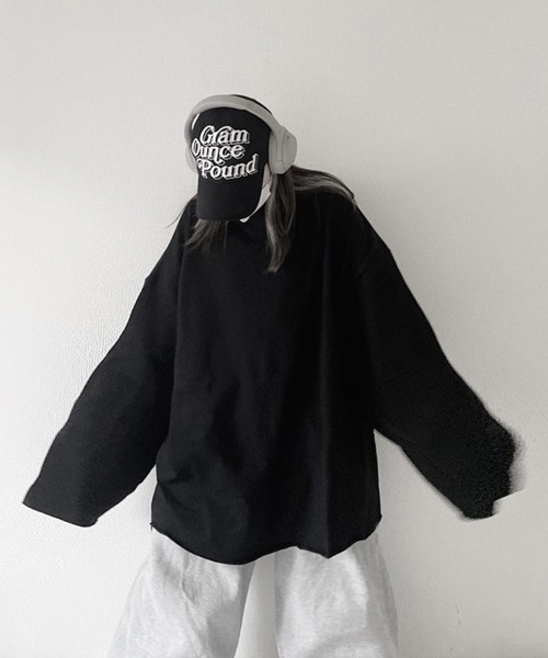 YACA（ヤーカ）の「cutoff mini logo tee/カットオフミニロゴT【unisex item】（Tシャツ/カットソー・レディース・ブラック/ホワイト・FREE）」の14枚目の写真