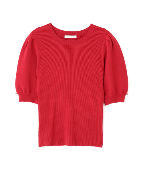 PROPORTION BODY DRESSING(プロポーションボディドレッシング)の「パフスリーブリブニット / 1215170301(ニット/セーター・レディース・レッド/ホワイト系その他/ブラック/グレー・SMALL/MEDIUM)」の11枚目の写真