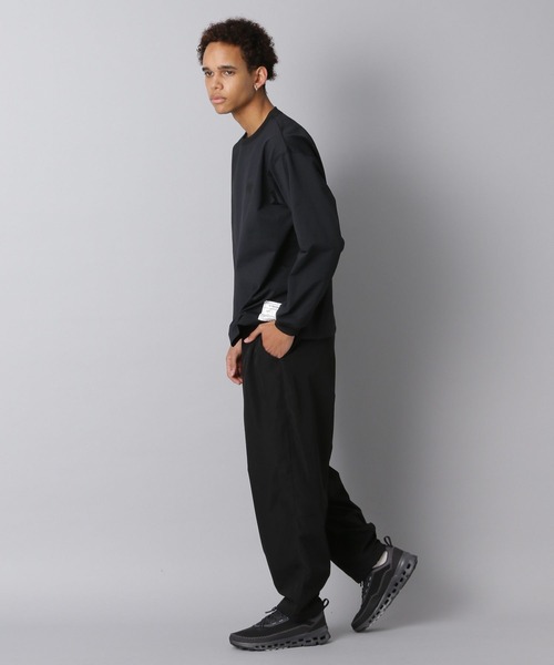 NUMERALS(ヌメラルズ)の「【NUMERALS】ワンポイントロゴTEE(Tシャツ/カットソー・メンズ・オフホワイト/カーキ/ブラック・SMALL/LARGE/MEDIUM)」の8枚目の写真