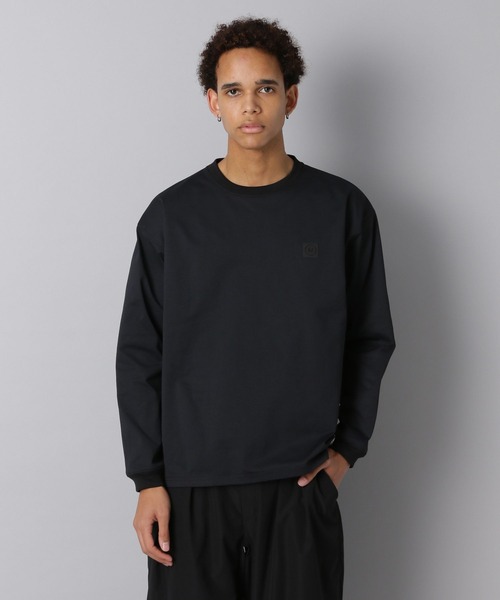 NUMERALS(ヌメラルズ)の「【NUMERALS】ワンポイントロゴTEE(Tシャツ/カットソー・メンズ・オフホワイト/カーキ/ブラック・SMALL/LARGE/MEDIUM)」の9枚目の写真