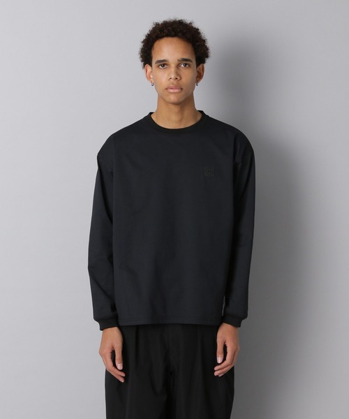 NUMERALS(ヌメラルズ)の「【NUMERALS】ワンポイントロゴTEE(Tシャツ/カットソー・メンズ・オフホワイト/カーキ/ブラック・SMALL/LARGE/MEDIUM)」の13枚目の写真