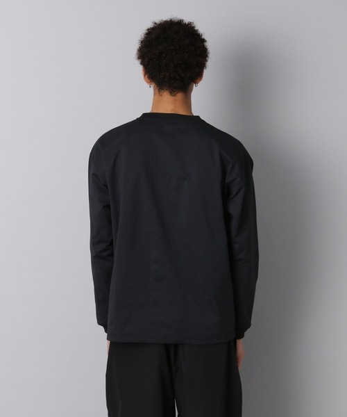 NUMERALS(ヌメラルズ)の「【NUMERALS】ワンポイントロゴTEE(Tシャツ/カットソー・メンズ・オフホワイト/カーキ/ブラック・SMALL/LARGE/MEDIUM)」の15枚目の写真