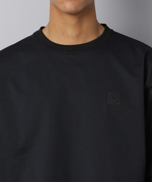NUMERALS(ヌメラルズ)の「【NUMERALS】ワンポイントロゴTEE(Tシャツ/カットソー・メンズ・オフホワイト/カーキ/ブラック・SMALL/LARGE/MEDIUM)」の16枚目の写真