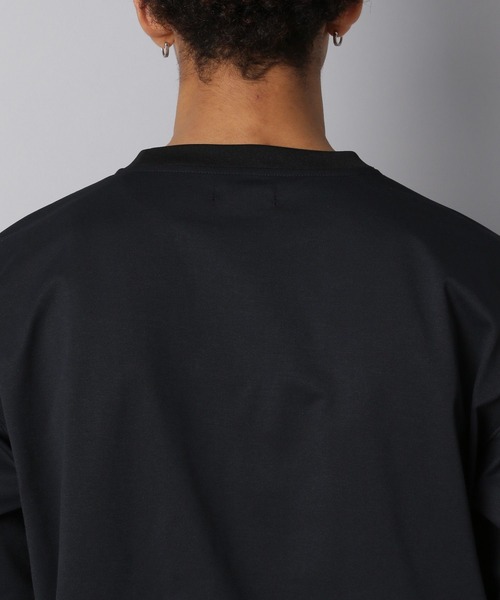 NUMERALS(ヌメラルズ)の「【NUMERALS】ワンポイントロゴTEE(Tシャツ/カットソー・メンズ・オフホワイト/カーキ/ブラック・SMALL/LARGE/MEDIUM)」の19枚目の写真