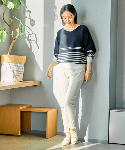 FOUND GOOD(ファウンドグッド)の「25/レギパン(その他パンツ・レディース・ブルー系5/ブラック/アイボリー/ピンク系2/ネイビー/ベージュ・XL/L/S/M)」の19枚目の写真