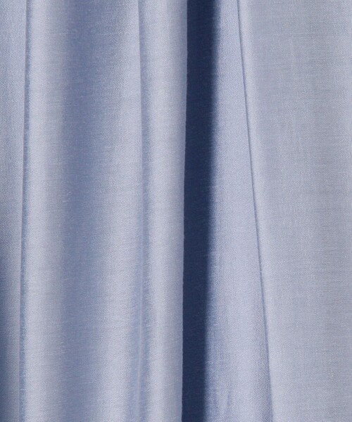 MICO COULIER（ミコクリエ）の「《セットアップ対応》シルキーローンスカート（スカート・レディース・サックスブルー/オフホワイト/チャコールグレー・38/36）」の16枚目の写真