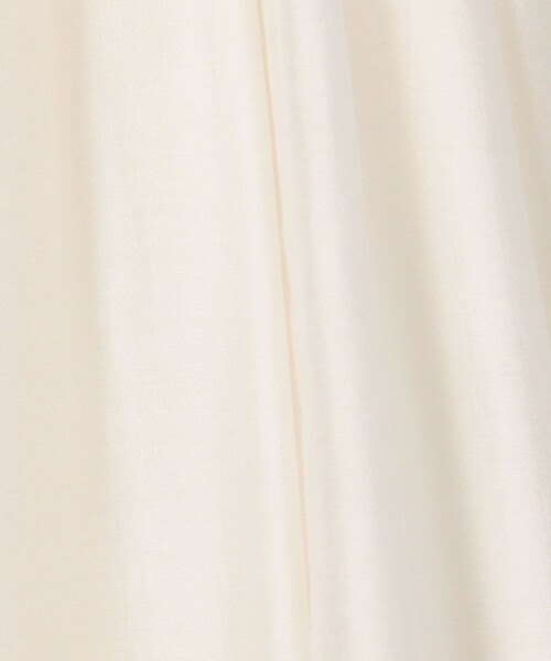 MICO COULIER（ミコクリエ）の「《セットアップ対応》シルキーローンスカート（スカート・レディース・サックスブルー/オフホワイト/チャコールグレー・38/36）」の7枚目の写真