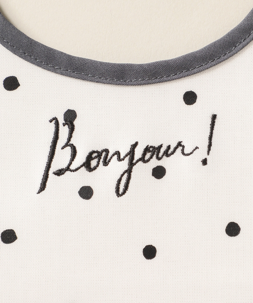 IENA ENFANT(イエナアンファン)の「《追加》【BASIC】お食事スタイ baby(スタイ/よだれかけ・キッズ・ブラック/ブラック系その他/ホワイト/ホワイト系その他・FREE)」の10枚目の写真