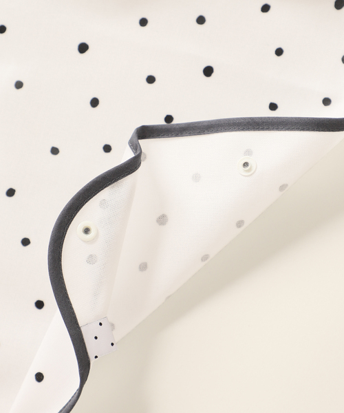 IENA ENFANT(イエナアンファン)の「《追加》【BASIC】お食事スタイ baby(スタイ/よだれかけ・キッズ・ブラック/ブラック系その他/ホワイト/ホワイト系その他・FREE)」の11枚目の写真