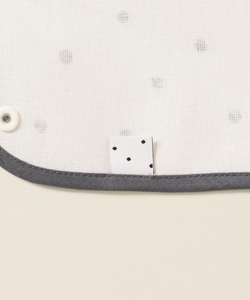 IENA ENFANT(イエナアンファン)の「《追加》【BASIC】お食事スタイ baby(スタイ/よだれかけ・キッズ・ブラック/ブラック系その他/ホワイト/ホワイト系その他・FREE)」の12枚目の写真