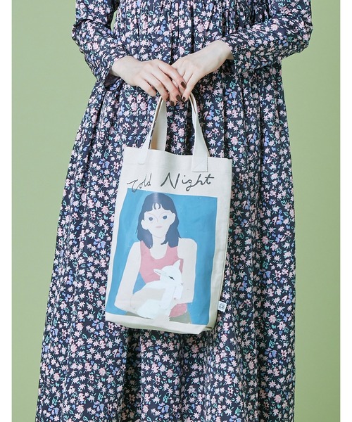 ARCHIVER(アーカイバ)の「【RS】【Little sunny bite】Charlotte mei x little sunny bite little girl tote bag(トートバッグ・レディース・ナチュラル・FREE)」の1枚目の写真