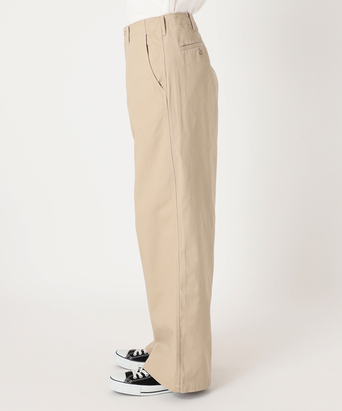 B.C STOCK(ベーセーストック)の「【GRANTEX / グランテックス】バギーチノパンツ(チノパンツ・メンズ・ホワイト/ベージュ系その他/ベージュ・MEDIUM/LARGE)」の17枚目の写真