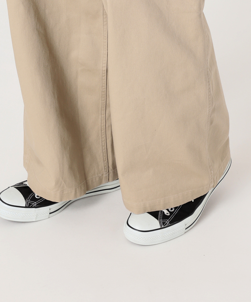 B.C STOCK(ベーセーストック)の「【GRANTEX / グランテックス】バギーチノパンツ(チノパンツ・メンズ・ホワイト/ベージュ系その他/ベージュ・MEDIUM/LARGE)」の22枚目の写真