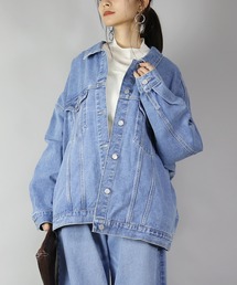 and it_（アンドイット）の「ビッグシルエットデニムジャケット（デニムジャケット）」