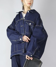 and it_（アンドイット）の「ビッグシルエットデニムジャケット（デニムジャケット）」