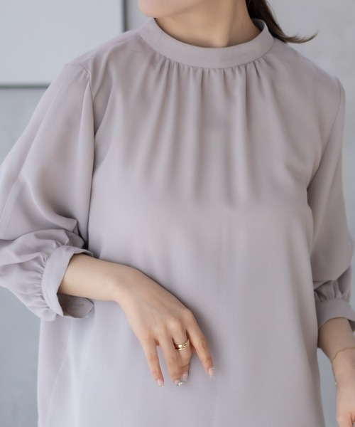 NAVY（ネイビー）の「nAvy マルチウェイブラウス（シャツ/ブラウス・レディース・ライトグレー/ブラック系その他/ベージュ・M/L）」の22枚目の写真