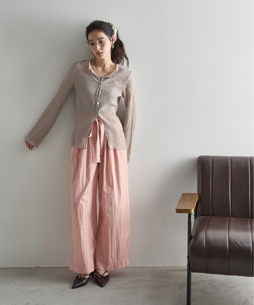 ローズマリーソワール　♡ RM 水色　ファー　パフ　　ポンポンリボン　ミュール ローズマリーソワール ♡ RM 水色 ファー パフ ポンポンリボン