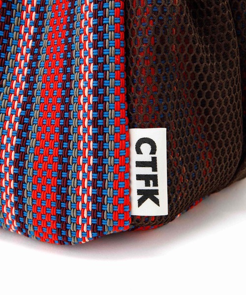 CONTROL FREAK / CTFK（コントロールフリーク）の「CONTROL FREAK / CTFK（コントロールフリーク）メッシュシート巾着（ショルダーバッグ・レディース・ブラック/レッド/ベージュ・FREE）」の4枚目の写真