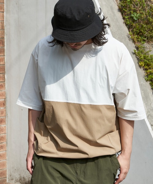 NO NEED(ノーニード)の「キャリーポケットT(Tシャツ/カットソー・メンズ・ブラック/ホワイト・L/M)」の21枚目の写真