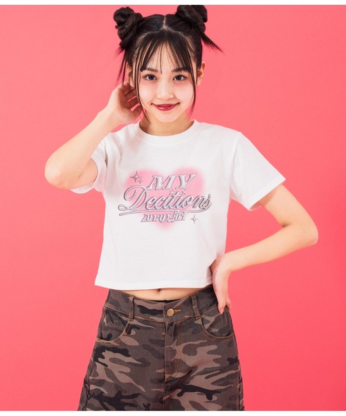 セール】3Dロゴ Tシャツ（Tシャツ/カットソー）｜ANAP GiRL