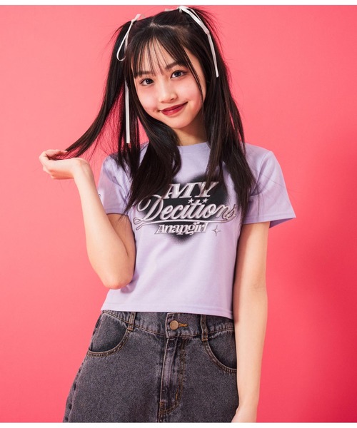 セール】3Dロゴ Tシャツ（Tシャツ/カットソー）｜ANAP GiRL