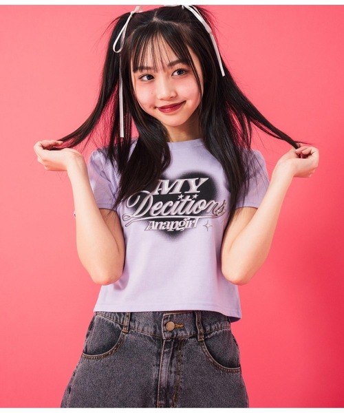 セール】3Dロゴ Tシャツ（Tシャツ/カットソー）｜ANAP GiRL